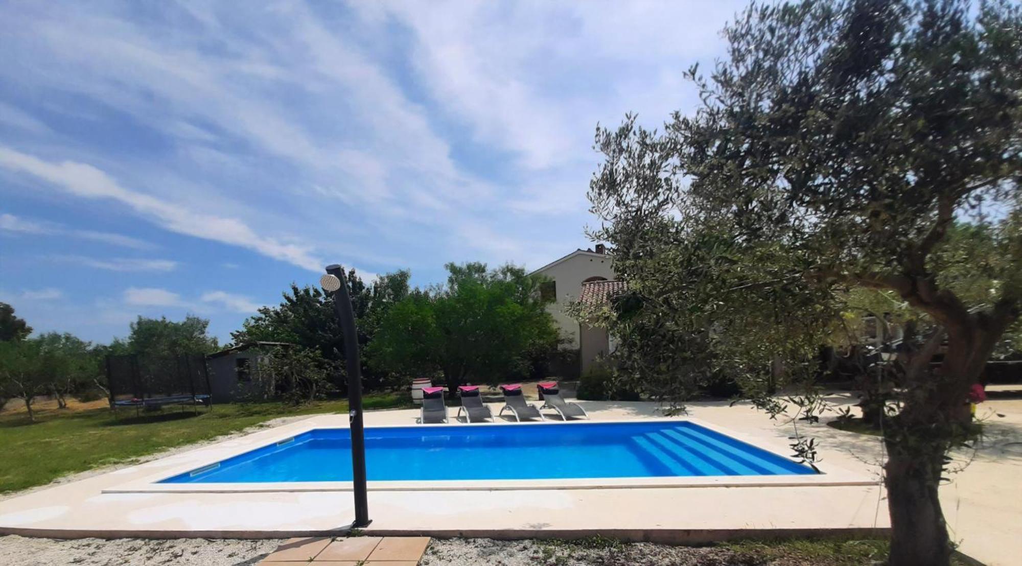 Ferienhaus Aqua Mit Pool Jadreški Eksteriør bilde
